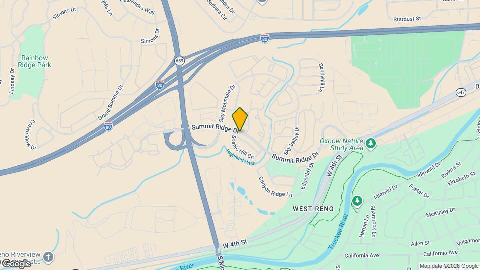 4771 Amber Hill Ln Map and Location Details