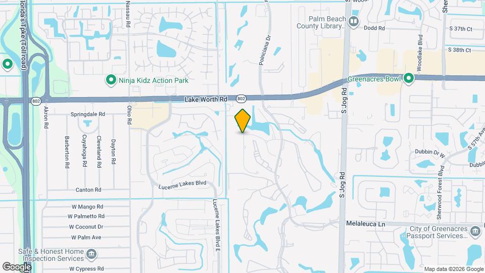 4303 Hammock Grove Dr Map and Location Details