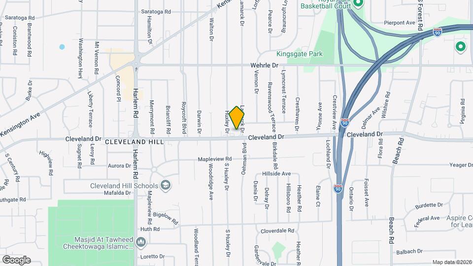 660 Cleveland Dr, Unit 4B Upper Mapa y Detalles de la Ubicación