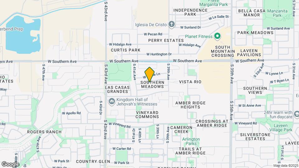 4013 W Nancy Ln Map and Location Details