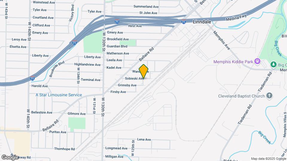 12221 Sobieski Ave Map and Location Details