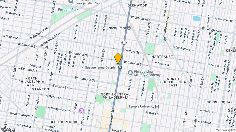 2234 N Broad St Map and Location Details