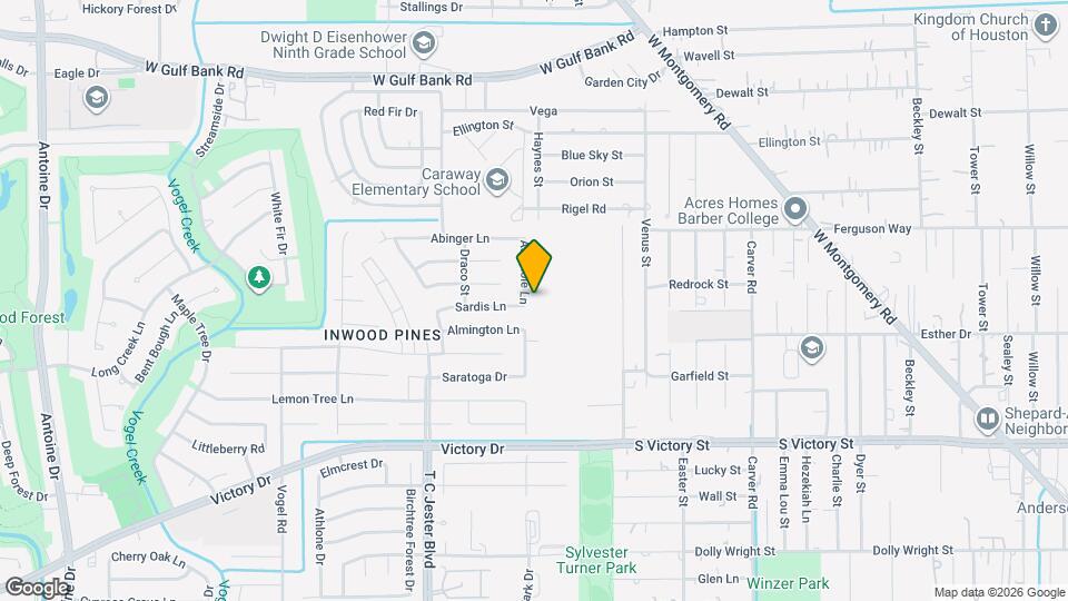 7710 Ashmole Ln Map and Location Details