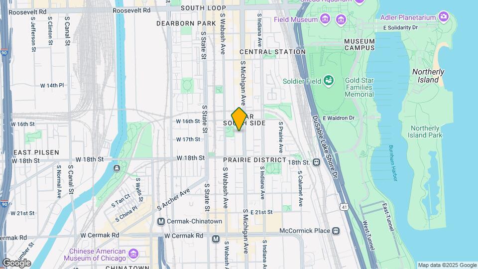 1620 S Michigan Ave, Unit 903 Map and Location Details