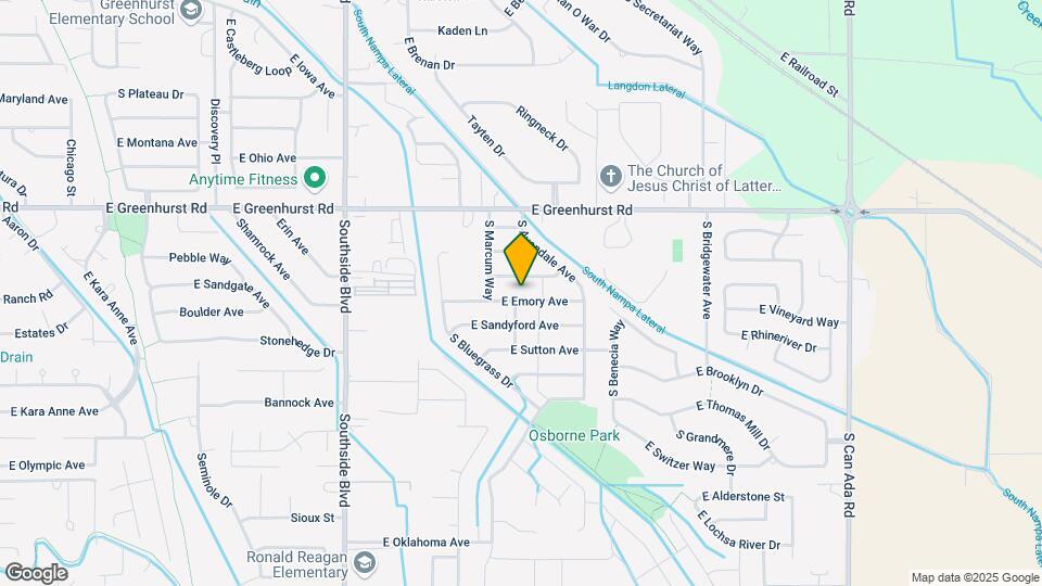 3600 E Emory Ave Map and Location Details