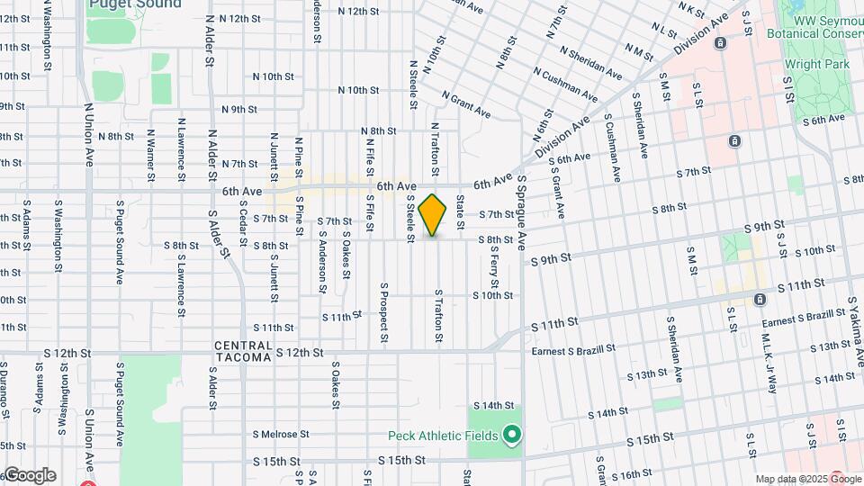 802 S Trafton St Map and Location Details