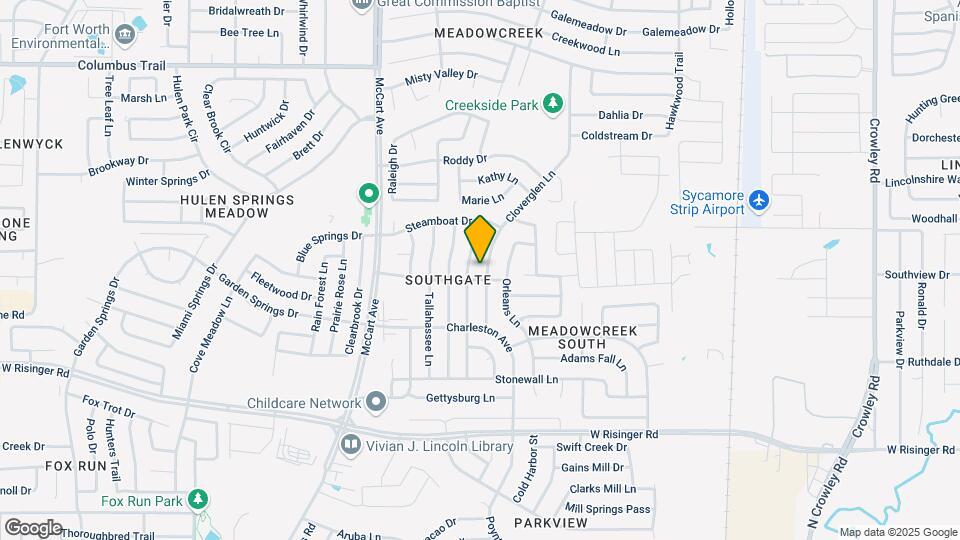8336 Cloverglen Ln Map and Location Details