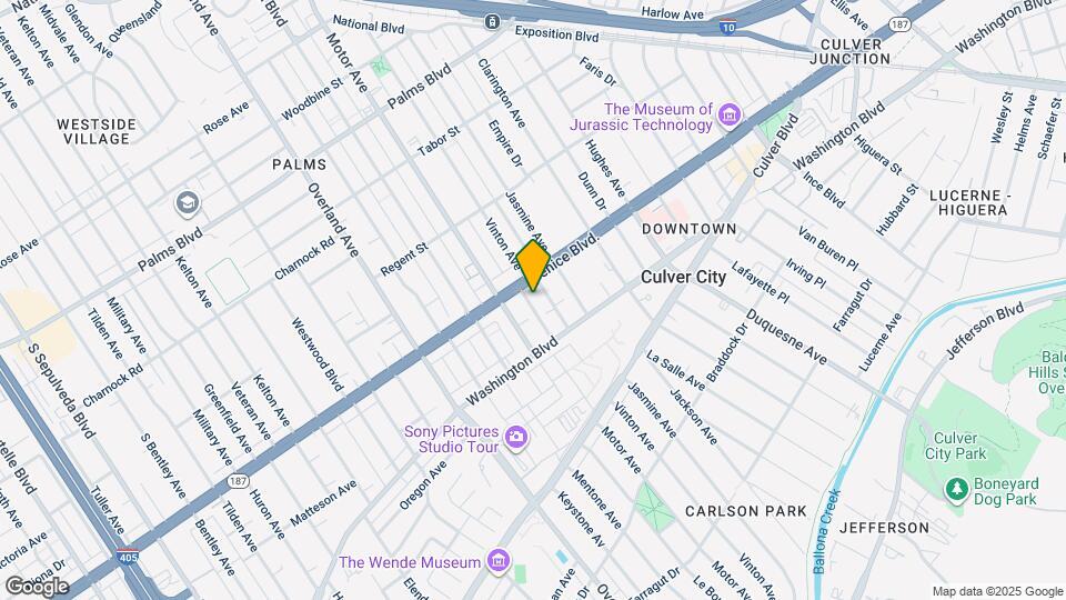 3824 Goldwyn Terrace Map and Location Details