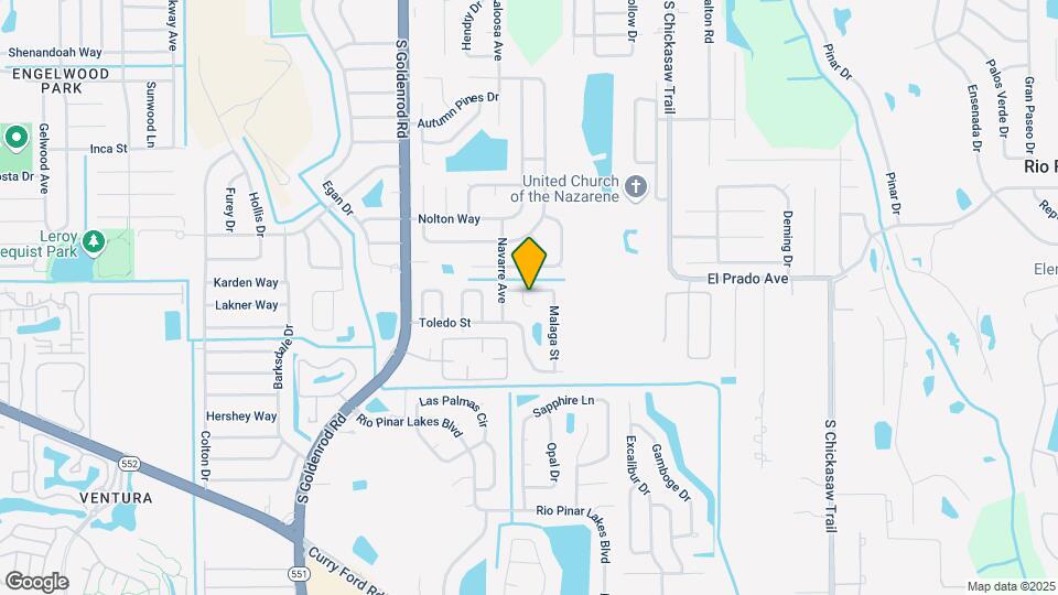 7914 Segovia St Map and Location Details