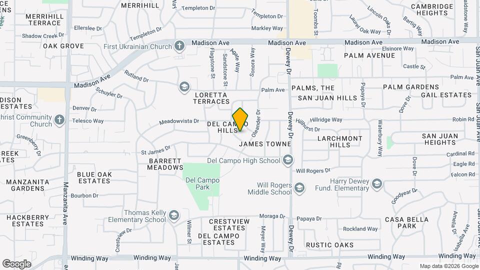 5080 Patti Jo Dr Map and Location Details