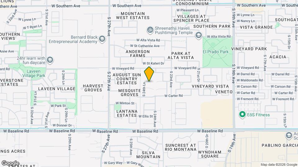 2415 W Maldonado Rd Mapa y Detalles de la Ubicación