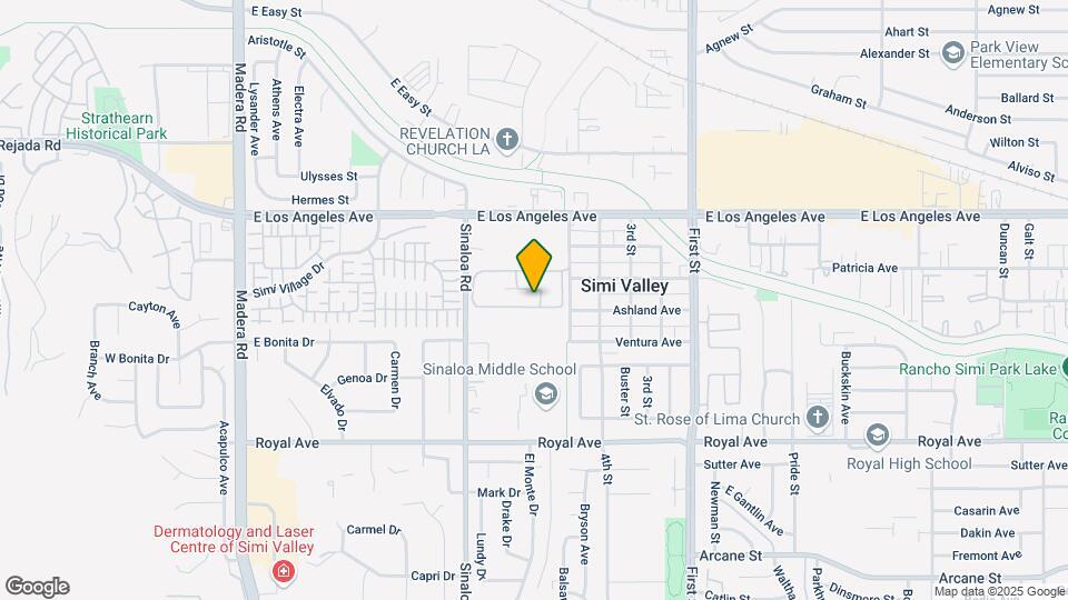 1760 Sinaloa Rd Map and Location Details