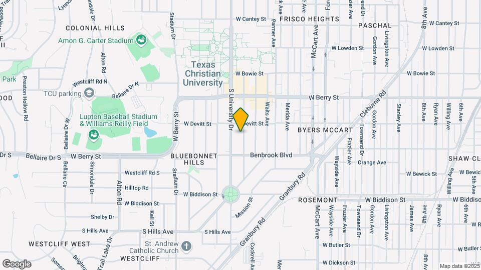 3222 Cockrell Ave Mapa y Detalles de la Ubicación