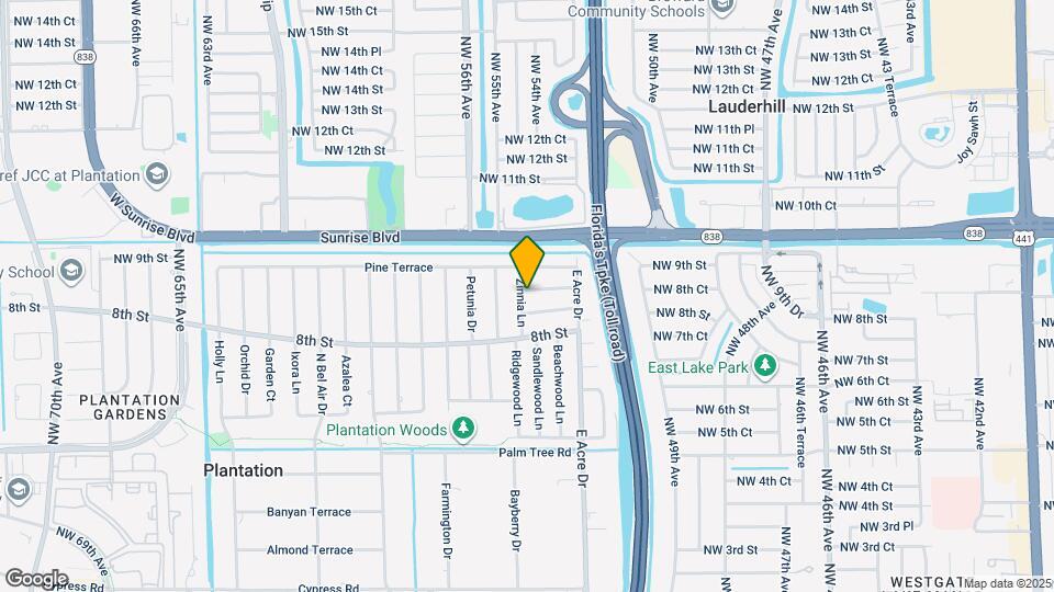 5386 Balsam Terrace Map and Location Details