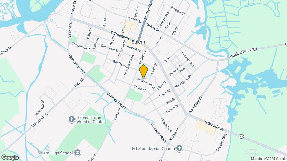 218 Sinnickson St Map and Location Details