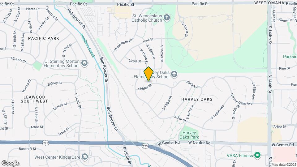 15412 Shirley St Map and Location Details