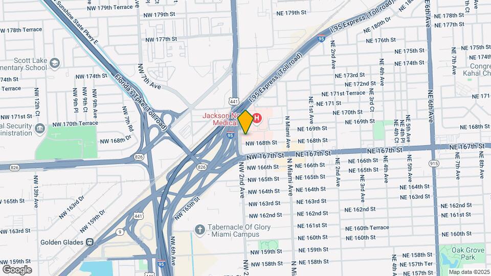 16800 NW 2nd Ave, Unit B Map and Location Details