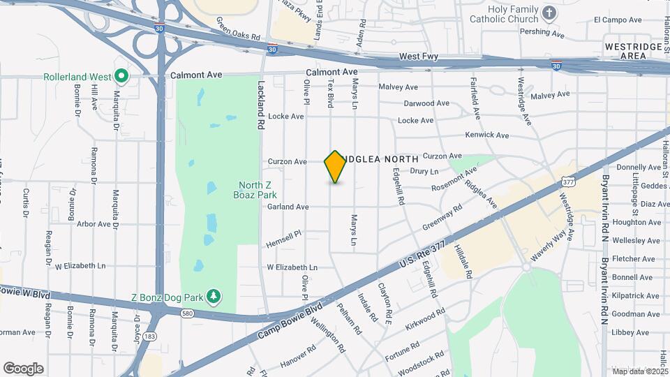 3137 Tex Blvd Map and Location Details