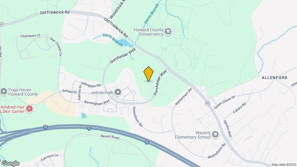 2106 Beckett Way Map and Location Details