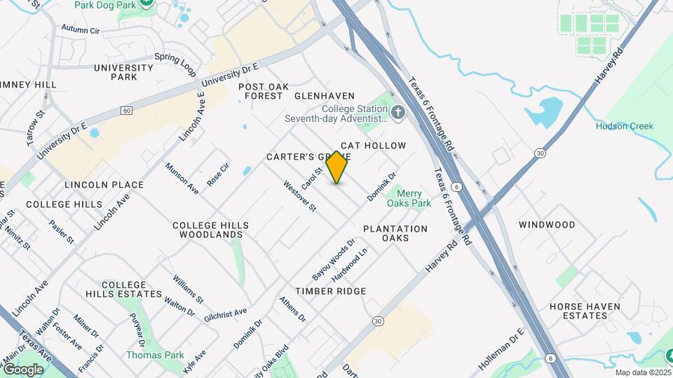 August 2026 Pre-Lease - 1 Mile to TAMU! Map and Location Details