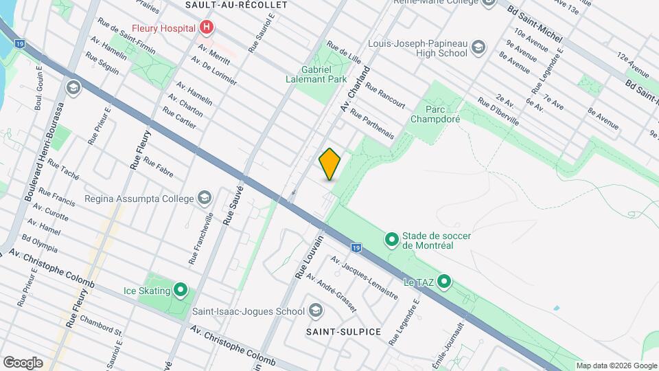 9421 Charton Av Map and Location Details