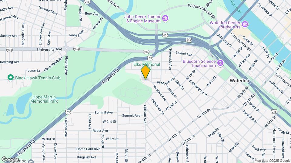 1227 W Mullan Ave Map and Location Details