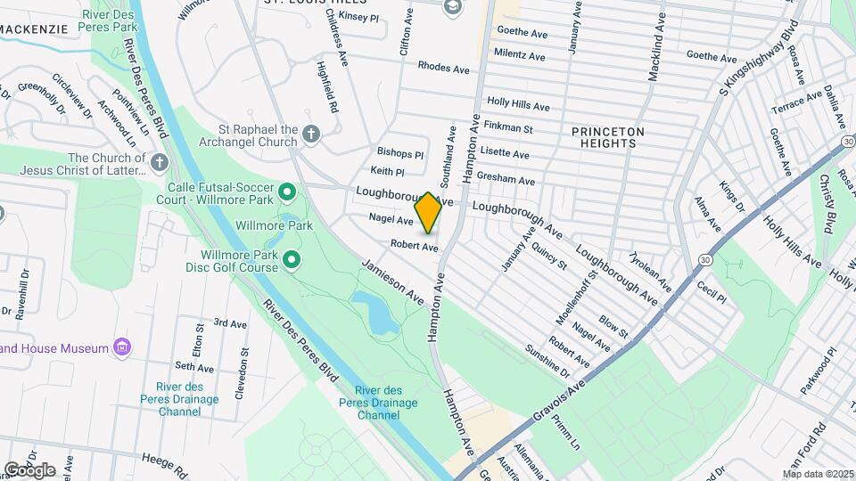 5827 Robert Ave-Unit -5827 Map and Location Details
