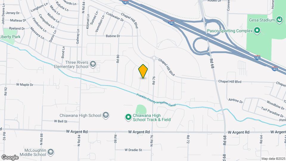 3613 Ibis Ln Map and Location Details