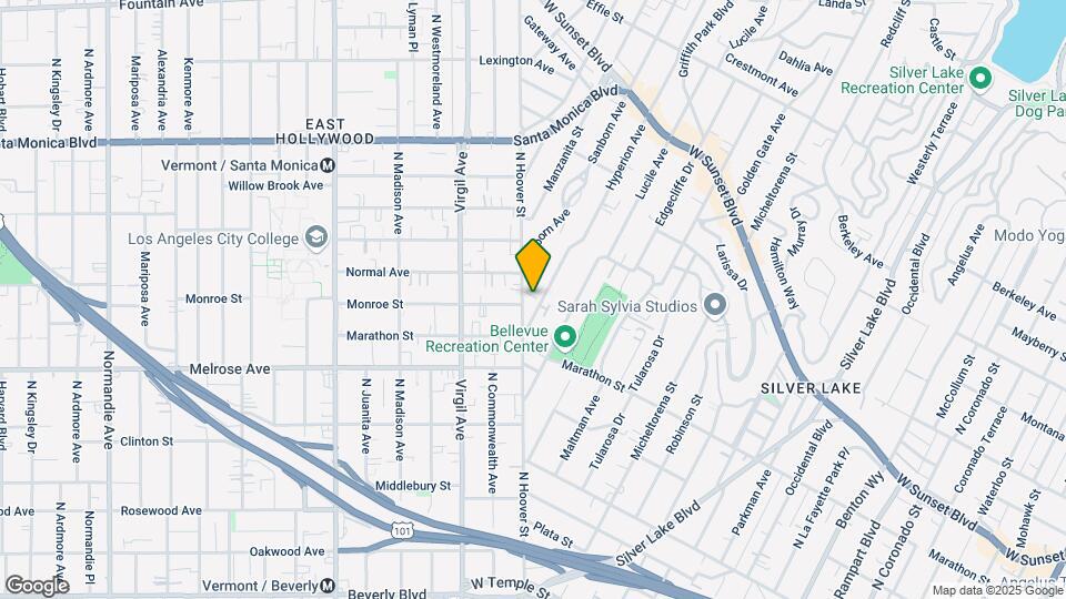 776 Hoover St Map and Location Details