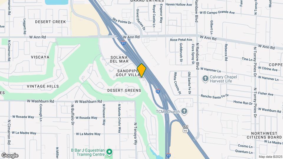 5353 Painted Mirage Rd Map and Location Details