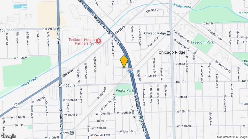 10620 Brooks Ln Map and Location Details