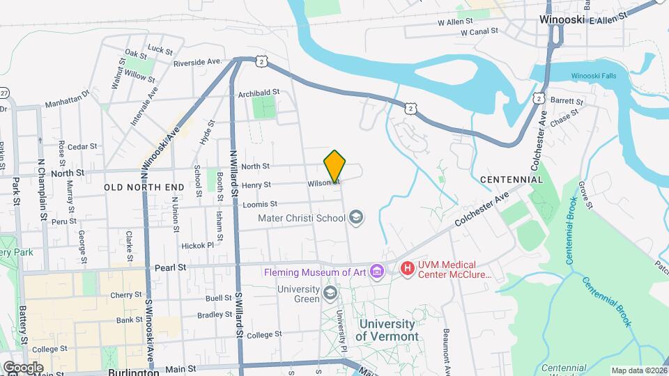 121 Mansfield Ave, Unit 121 Mansfield Map and Location Details