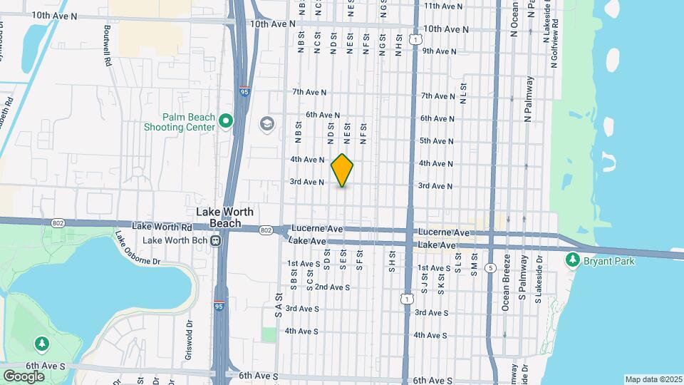 219 N E St Map and Location Details