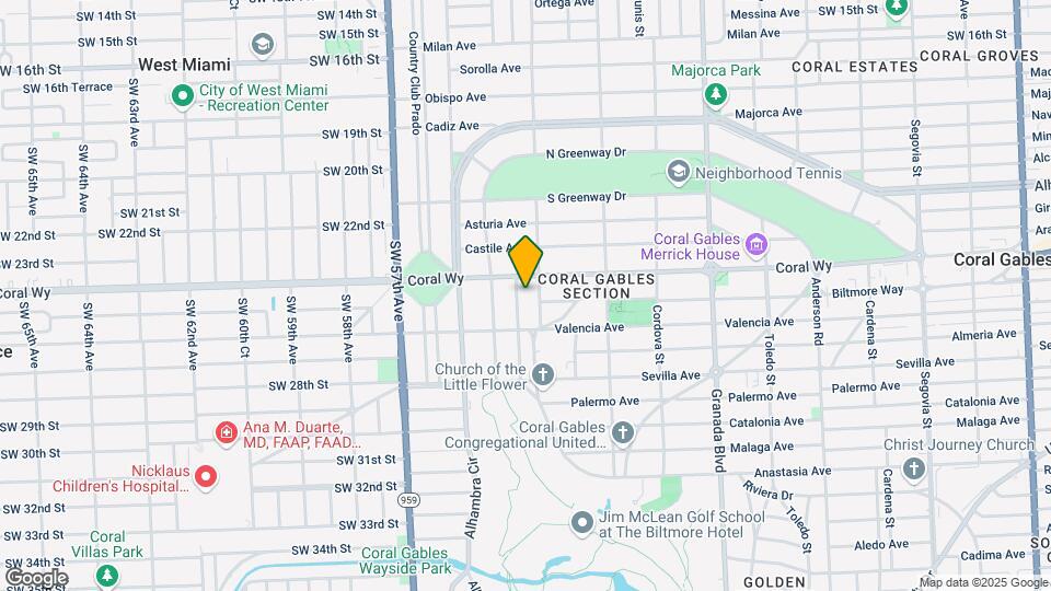 2415 San Domingo St Map and Location Details