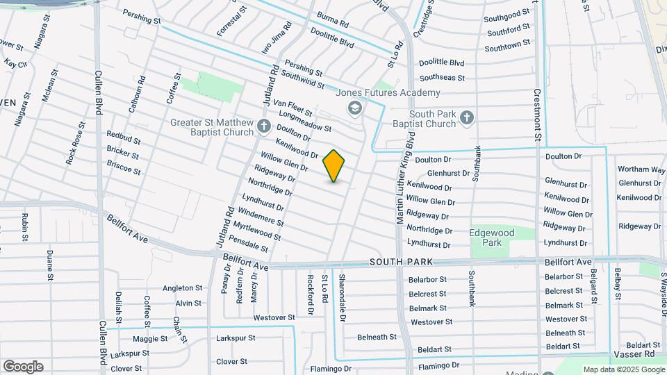 5415 Ridgeway Dr Map and Location Details