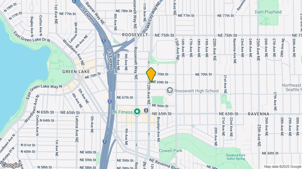 1207 NE 69th St Map and Location Details