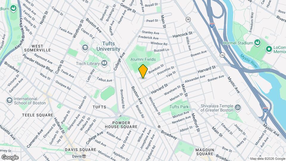 133 Princeton St, Unit 1 Map and Location Details