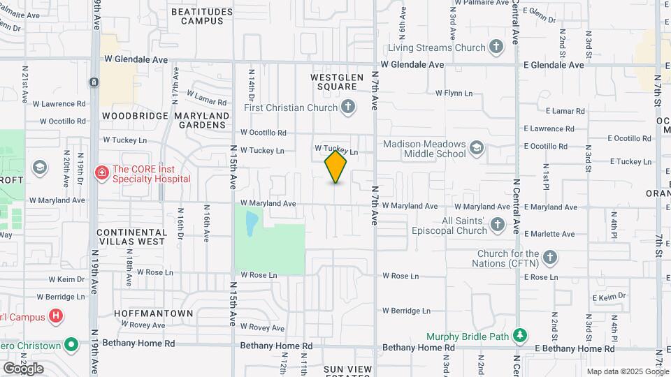 6557 N 10th Ave Mapa y Detalles de la Ubicación