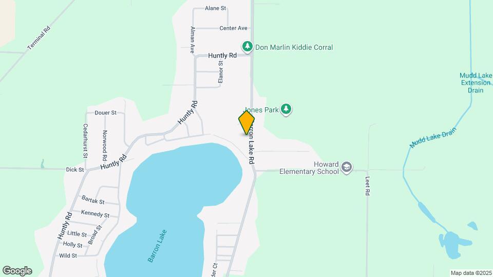 1324 Barron Lake Rd Map and Location Details