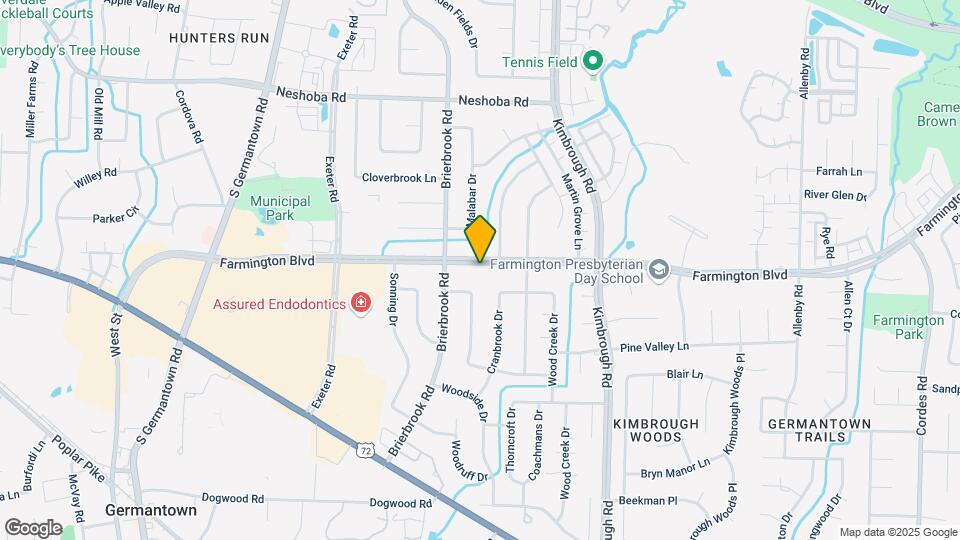8009 Farmington Blvd Map and Location Details