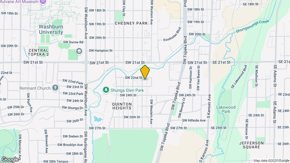 2210 SW Fillmore St Map and Location Details