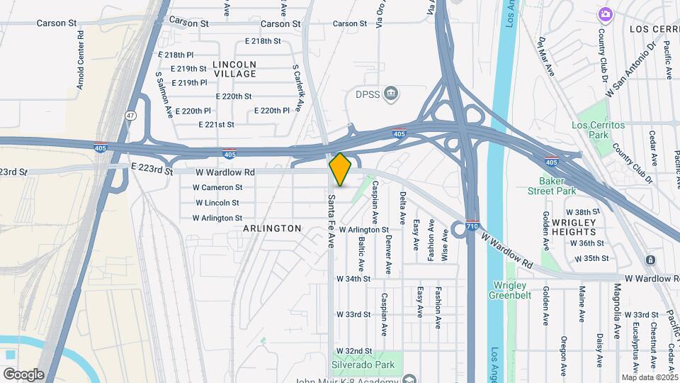 1610 W Cameron St Map and Location Details