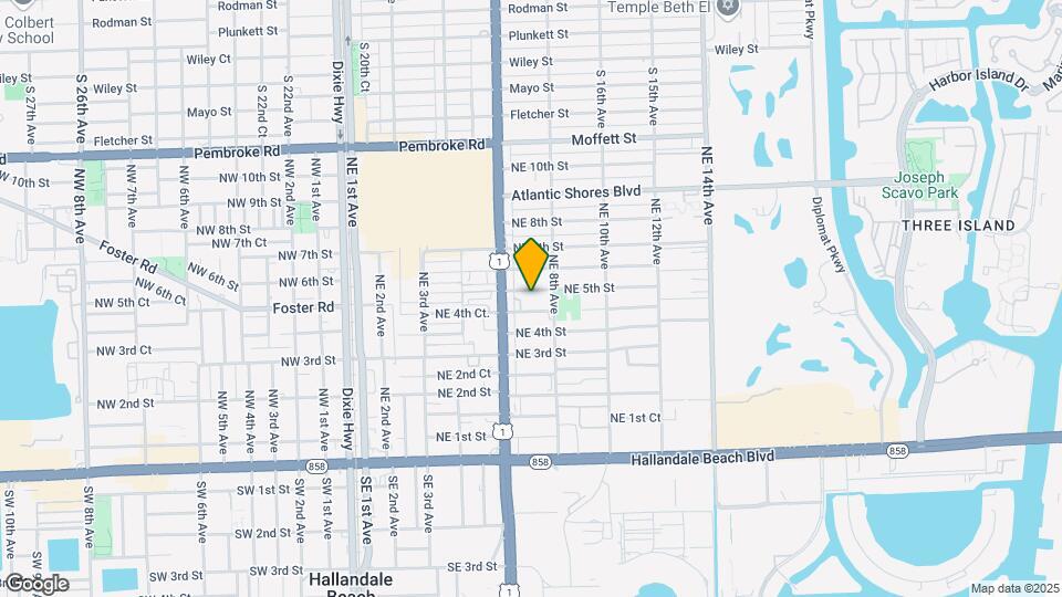 704 NE 5th St Map and Location Details