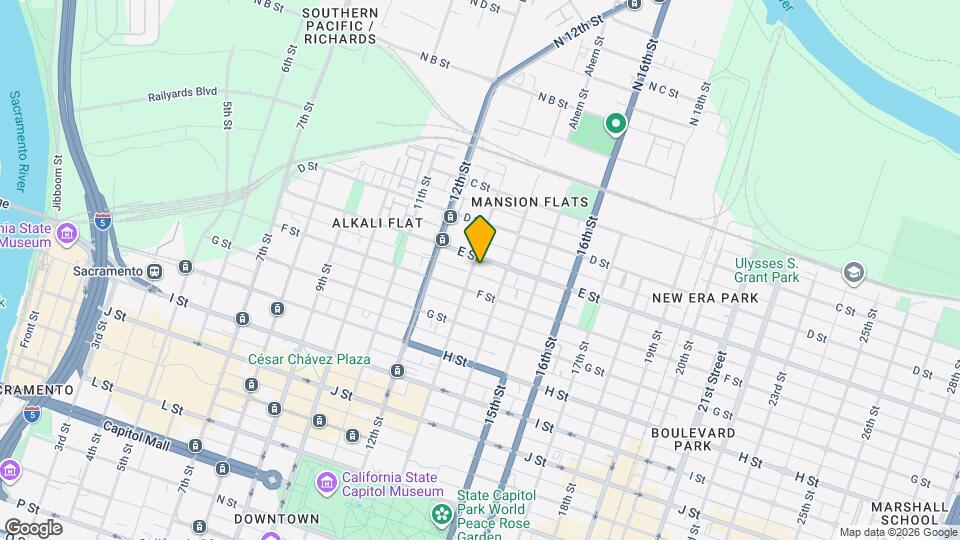 511 13th St Map and Location Details