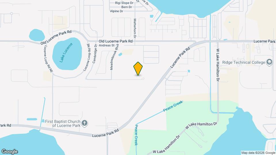 1143 Cambridge Dr Map and Location Details