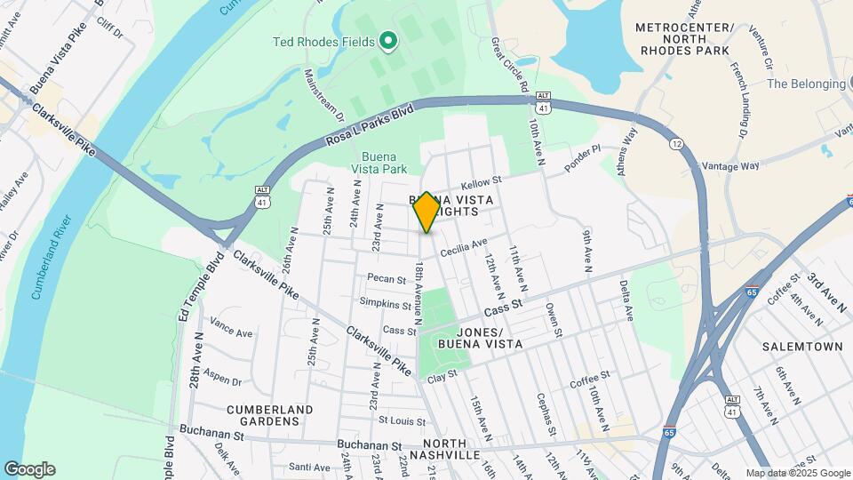 2209 15th Ave N, Unit B Map and Location Details