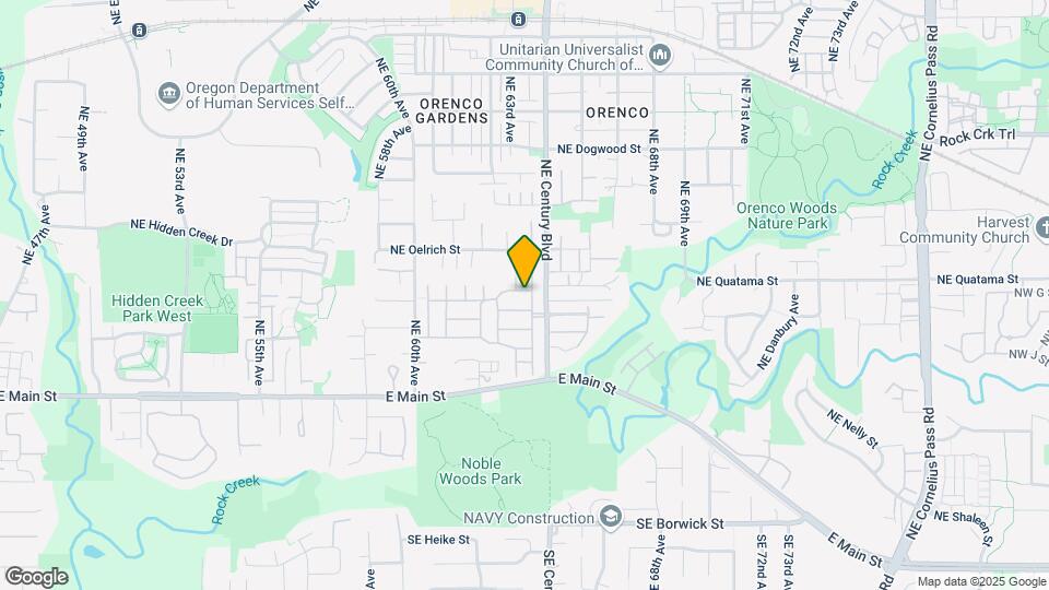 6434 NE Woodview Dr Map and Location Details