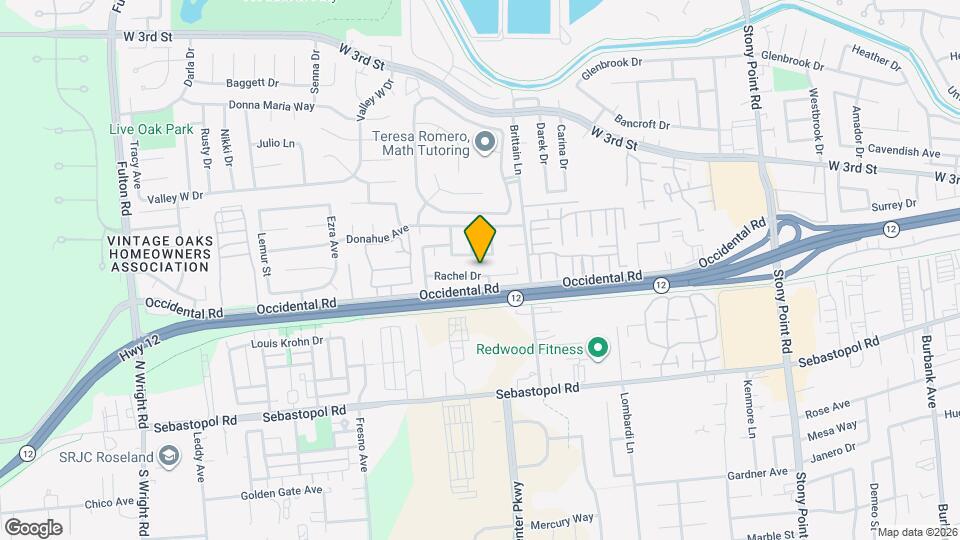 2153 Rachel Dr Map and Location Details