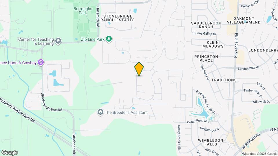 24634 Songlark Bend Dr Map and Location Details