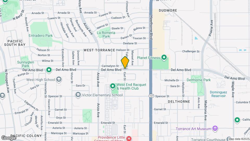 4172 Del Amo Blvd Map and Location Details